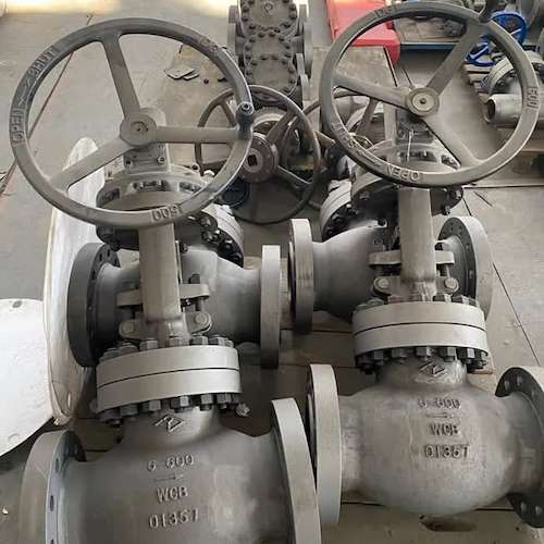 شیر فلکه فولادی 6 اینچ کلاس 600 wcb